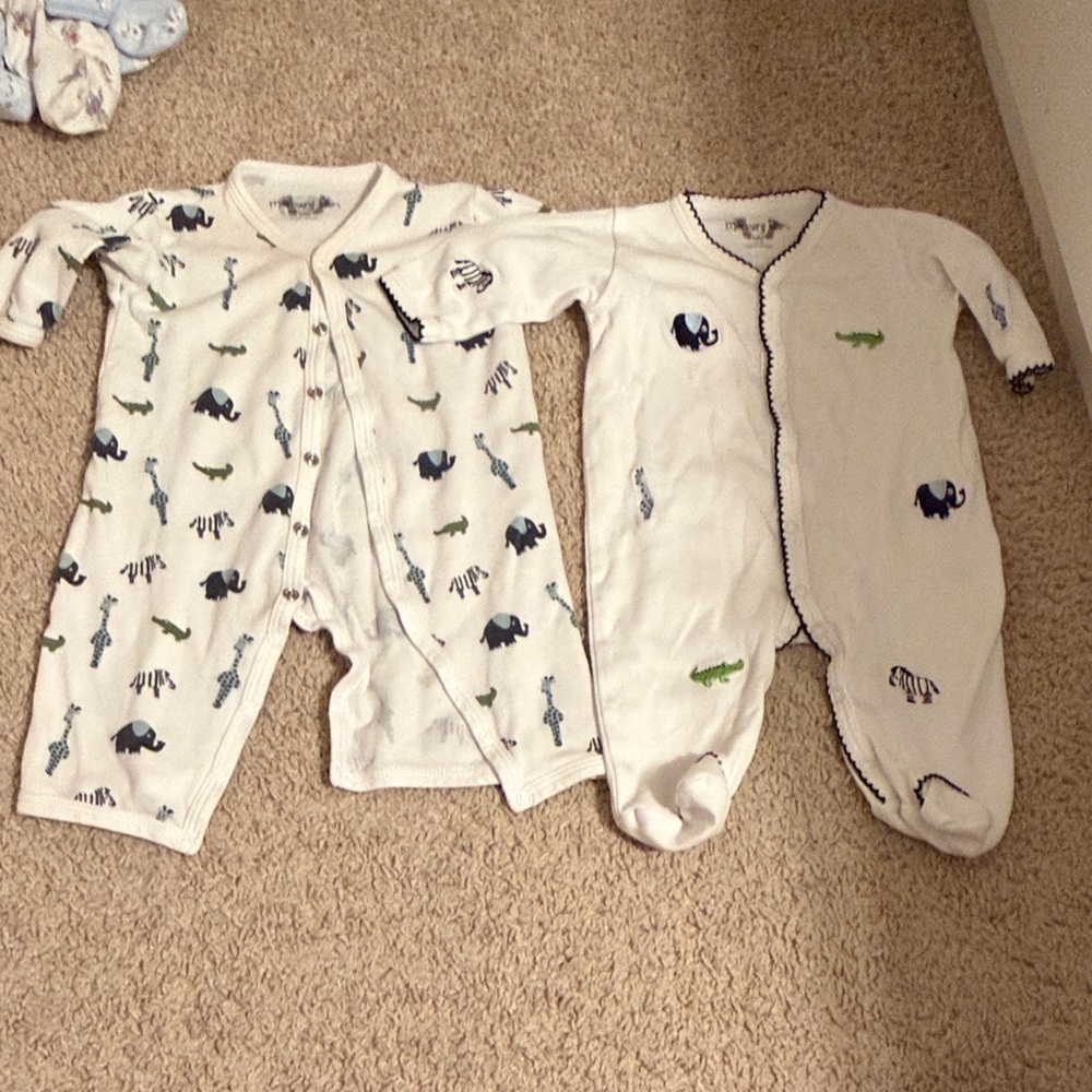 Margery Ellen Cute Animal Print Baby Romper